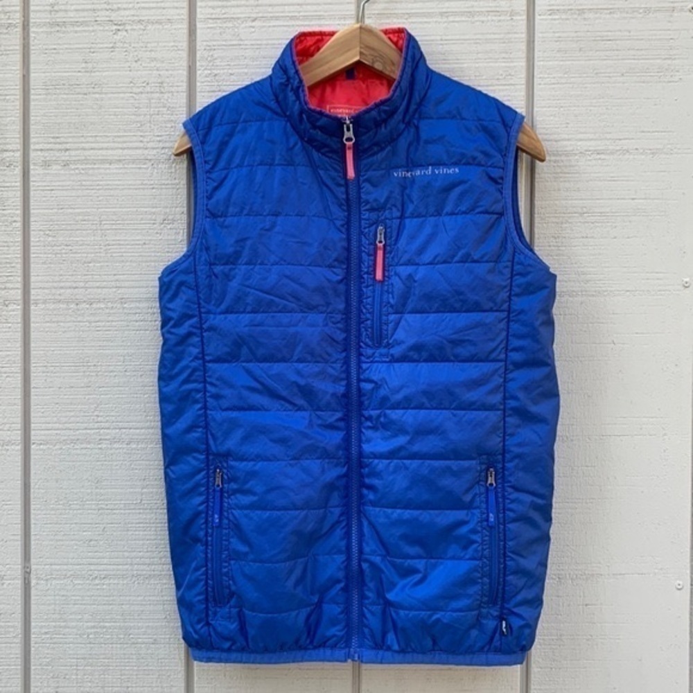 Vineyard vines Boy's Mountain Weekend Primaloft Full Zip Vest